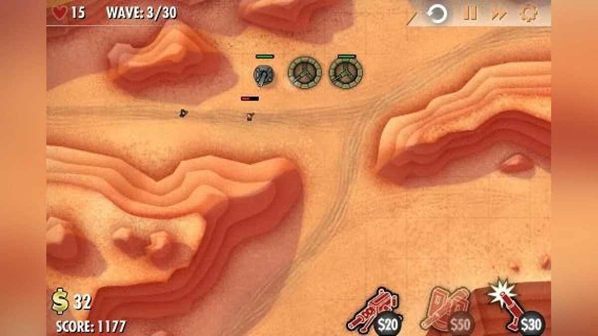 Скриншоты из iBomber Defense / Картинка 44