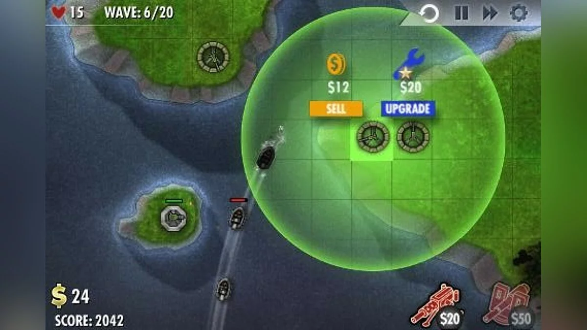 Скриншоты из iBomber Defense / Картинка 47