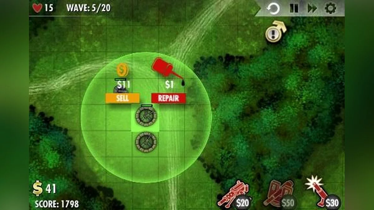 Скриншоты из iBomber Defense / Картинка 48
