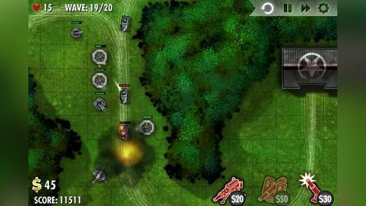 Скриншоты из iBomber Defense / Картинка 49