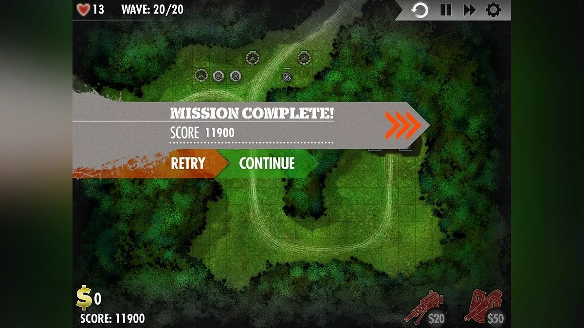 Скриншоты из iBomber Defense / Картинка 79