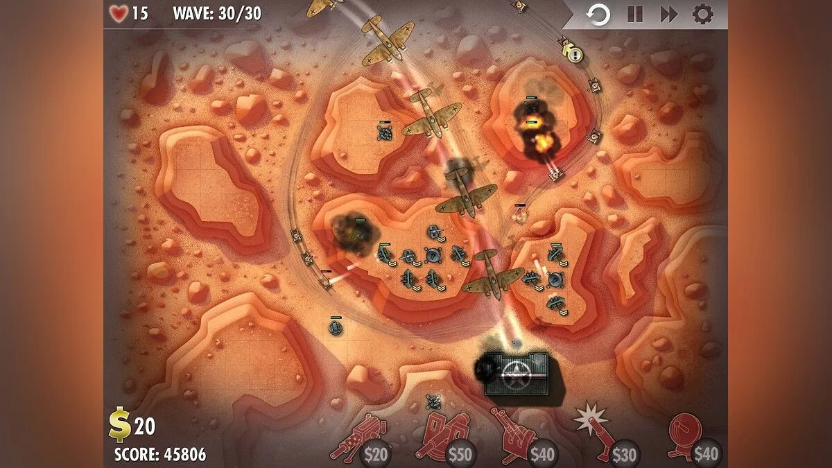Скриншоты из iBomber Defense / Картинка 85