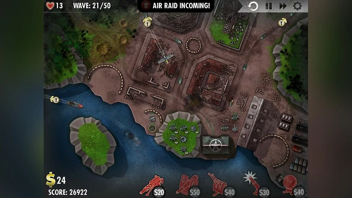 Скриншоты из iBomber Defense / Картинка 91