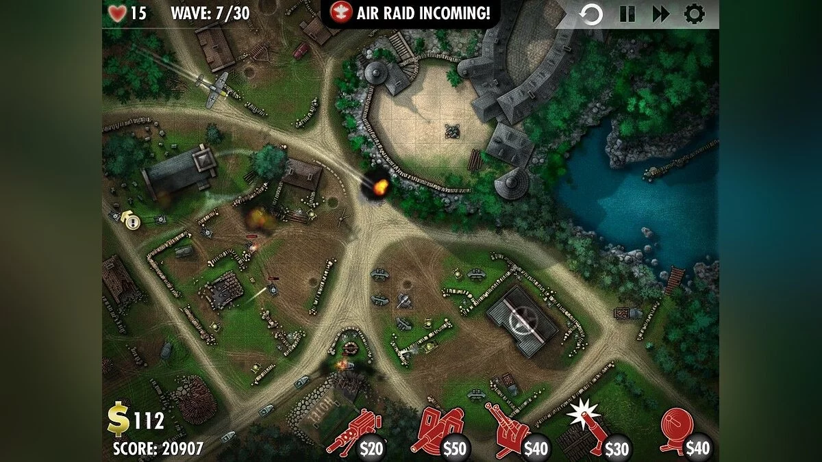 Скриншоты из iBomber Defense / Картинка 94