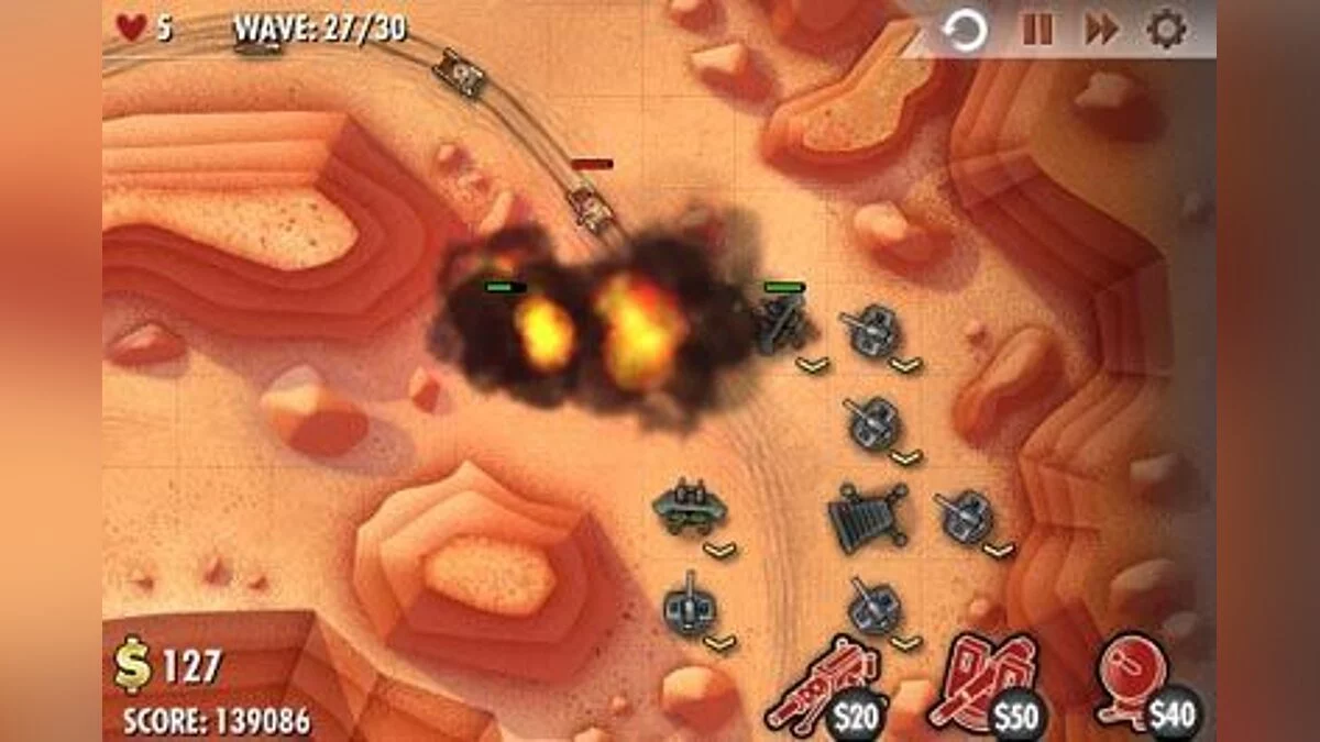 Скриншоты из iBomber Defense / Картинка 3