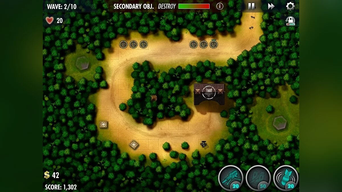Скриншоты из iBomber Defense Pacific / Картинка 20