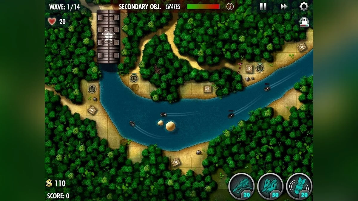 Скриншоты из iBomber Defense Pacific / Картинка 21