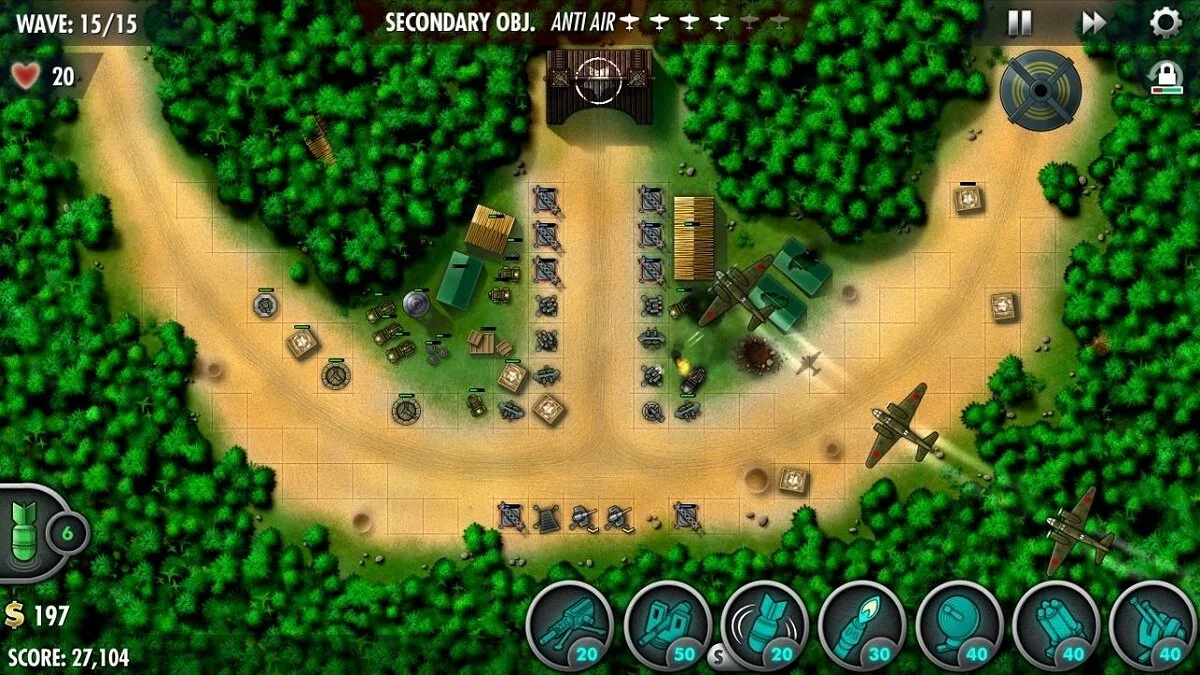 Скриншоты из iBomber Defense Pacific / Картинка 36