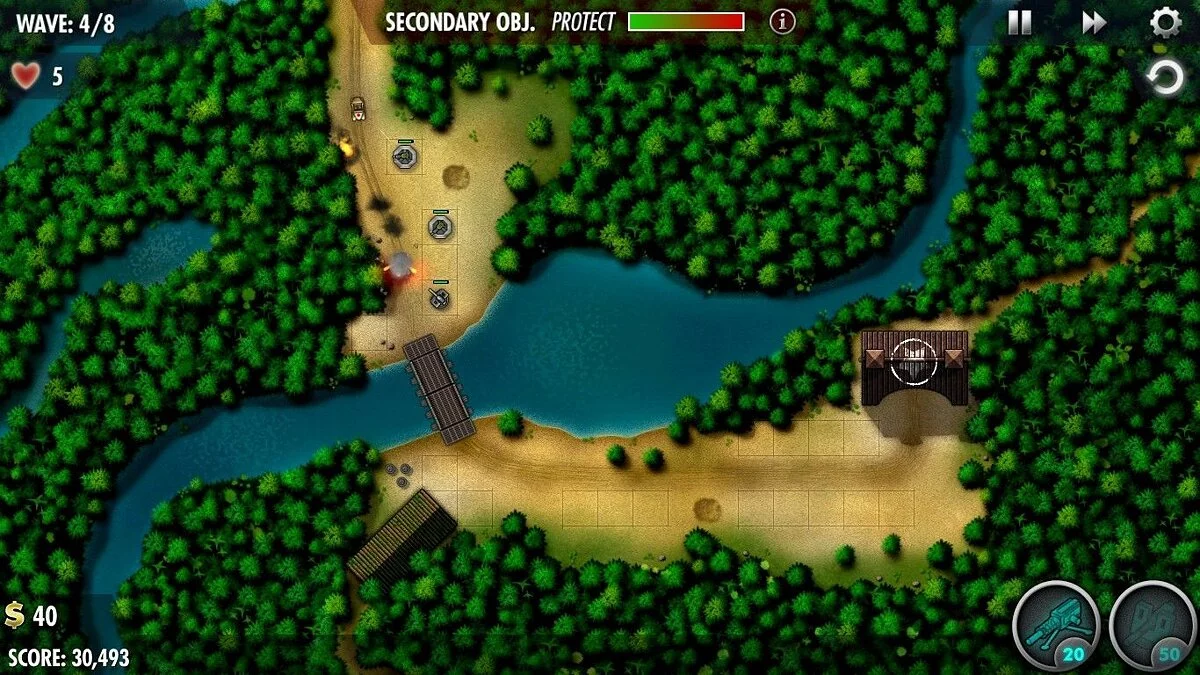 Скриншоты из iBomber Defense Pacific / Картинка 41