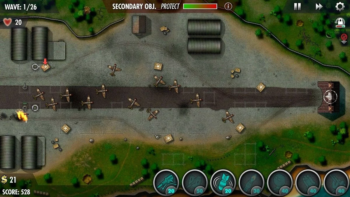 Скриншоты из iBomber Defense Pacific / Картинка 44