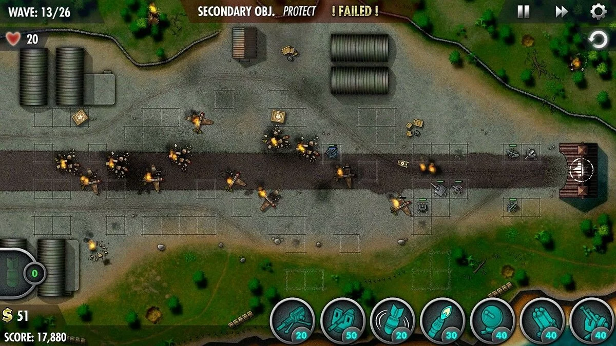 Скриншоты из iBomber Defense Pacific / Картинка 46
