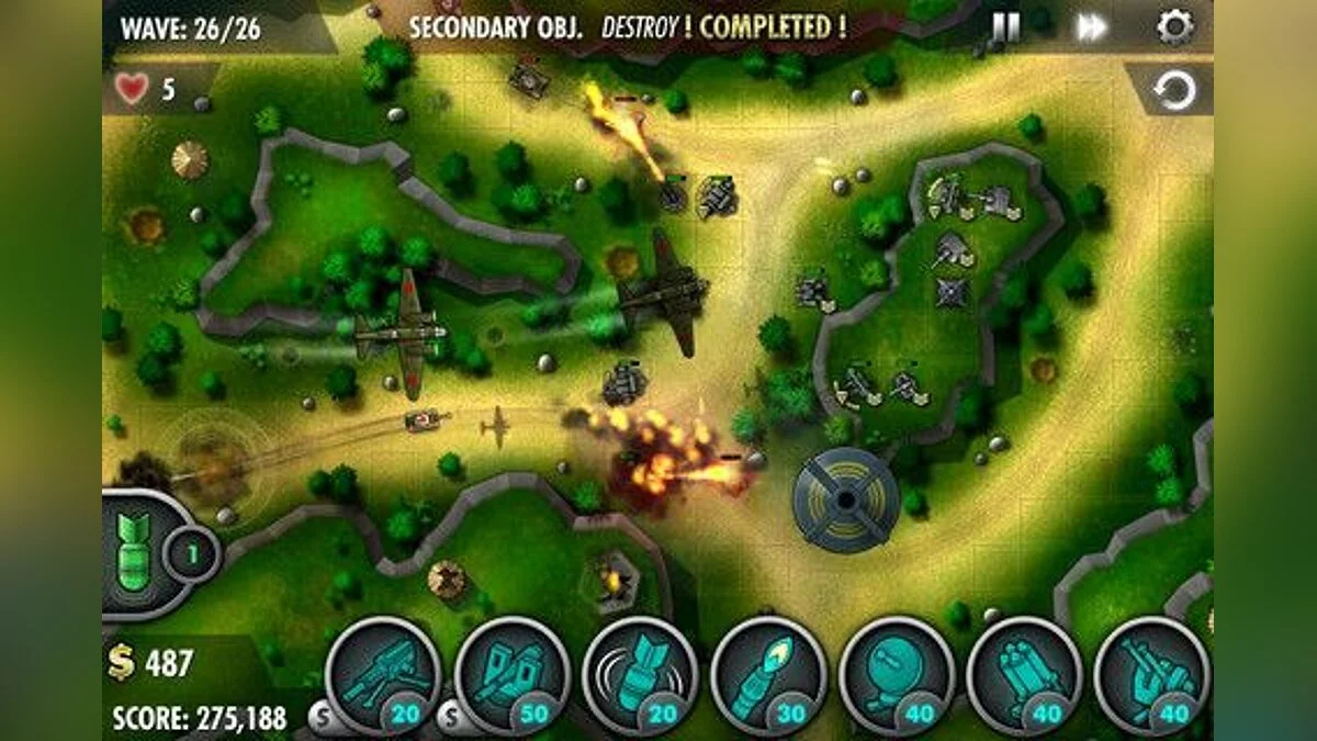 Скриншоты из iBomber Defense Pacific / Картинка 7