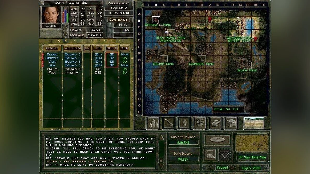Скриншоты из Jagged Alliance 2: Wildfire / Картинка 27