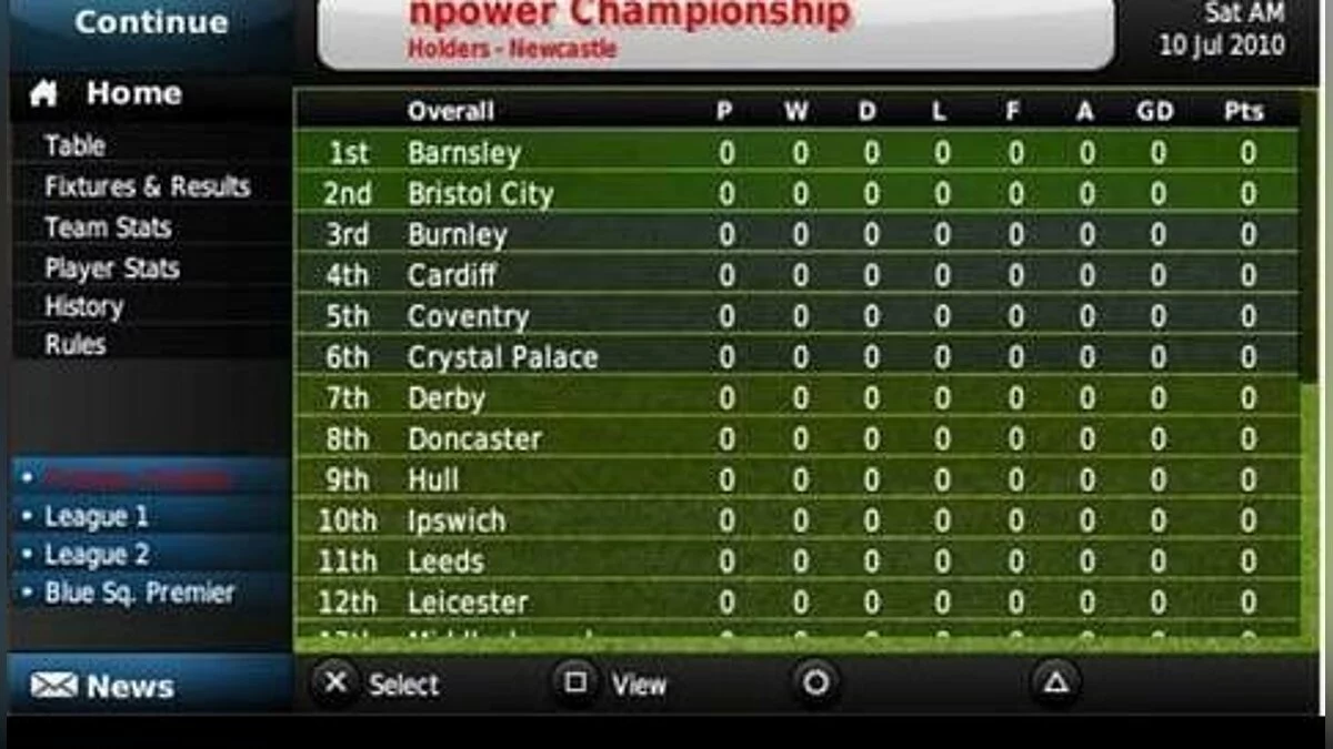 Скриншоты из Football Manager 2011 / Картинка 5