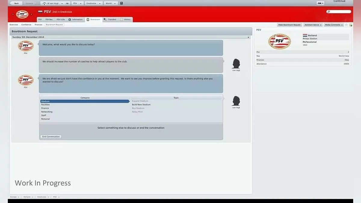 Скриншоты из Football Manager 2011 / Картинка 30