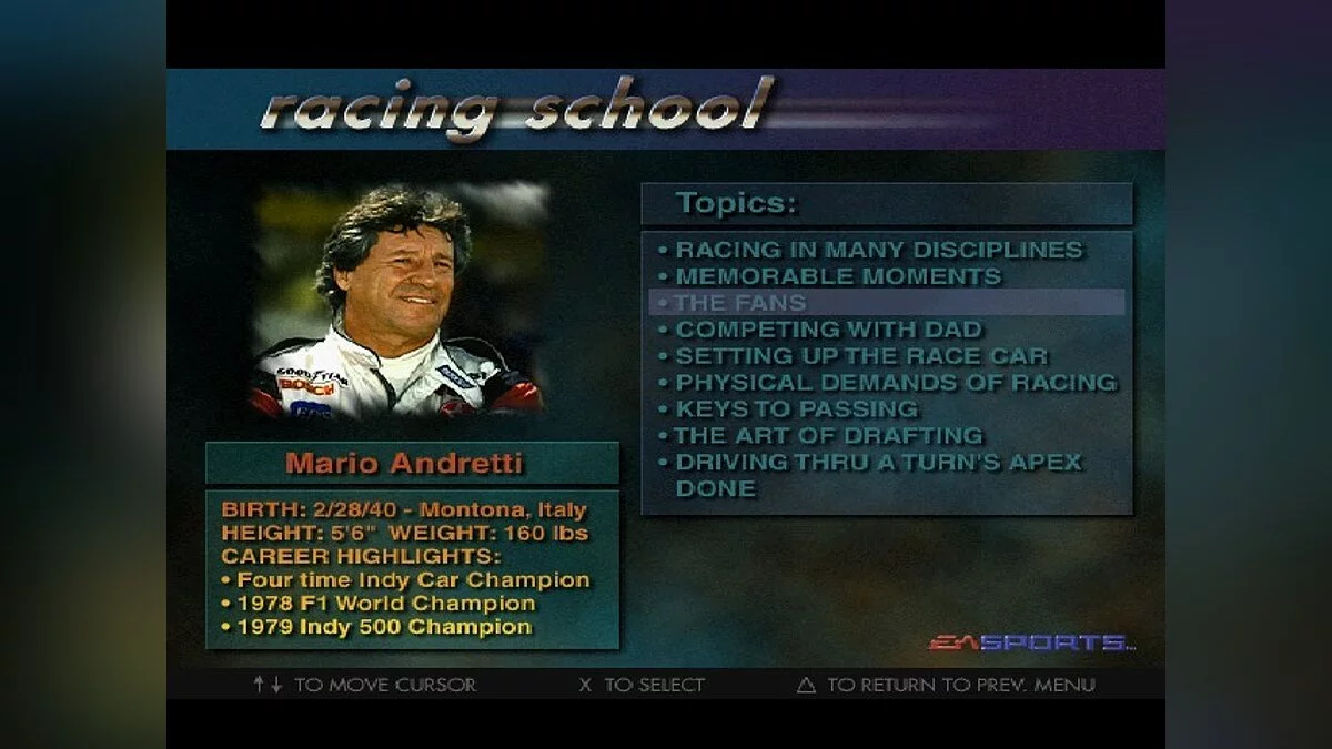 Скриншоты из Andretti Racing / Картинка 45