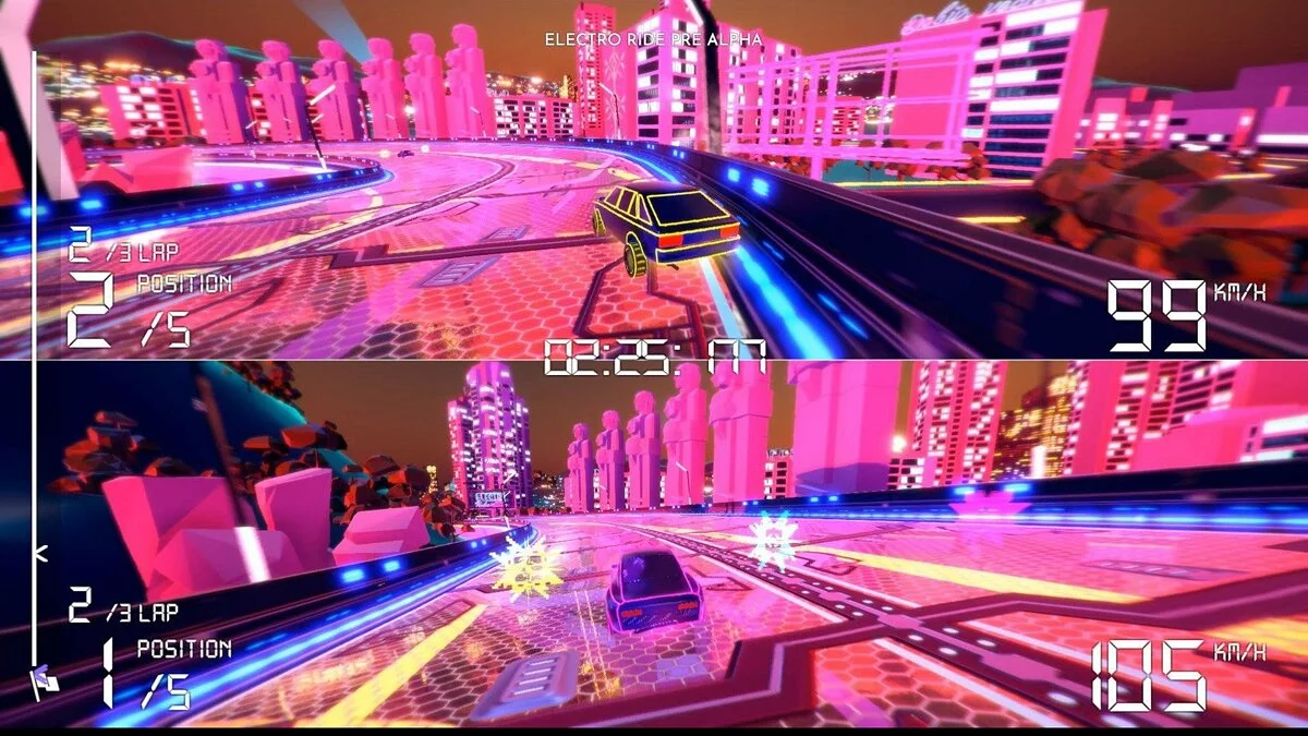 Скриншоты из Electro Ride: The Neon Racing / Картинка 4