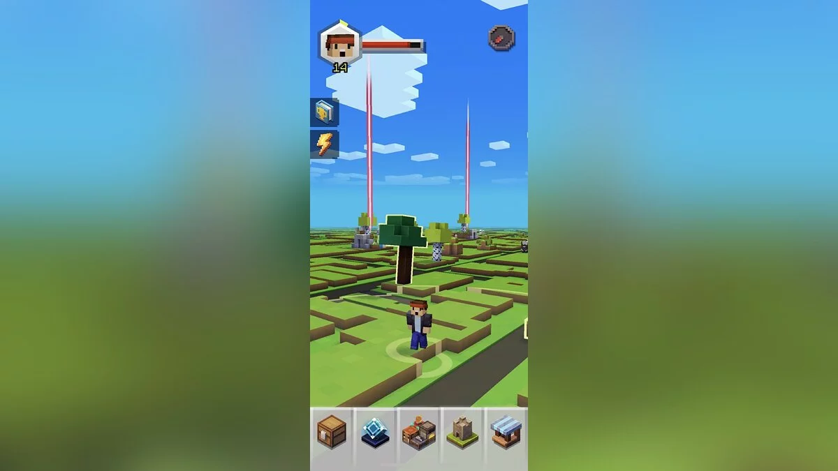Скриншоты из Minecraft Earth / Картинка 1