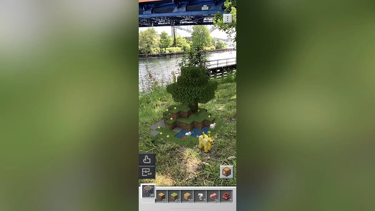 Скриншоты из Minecraft Earth / Картинка 6