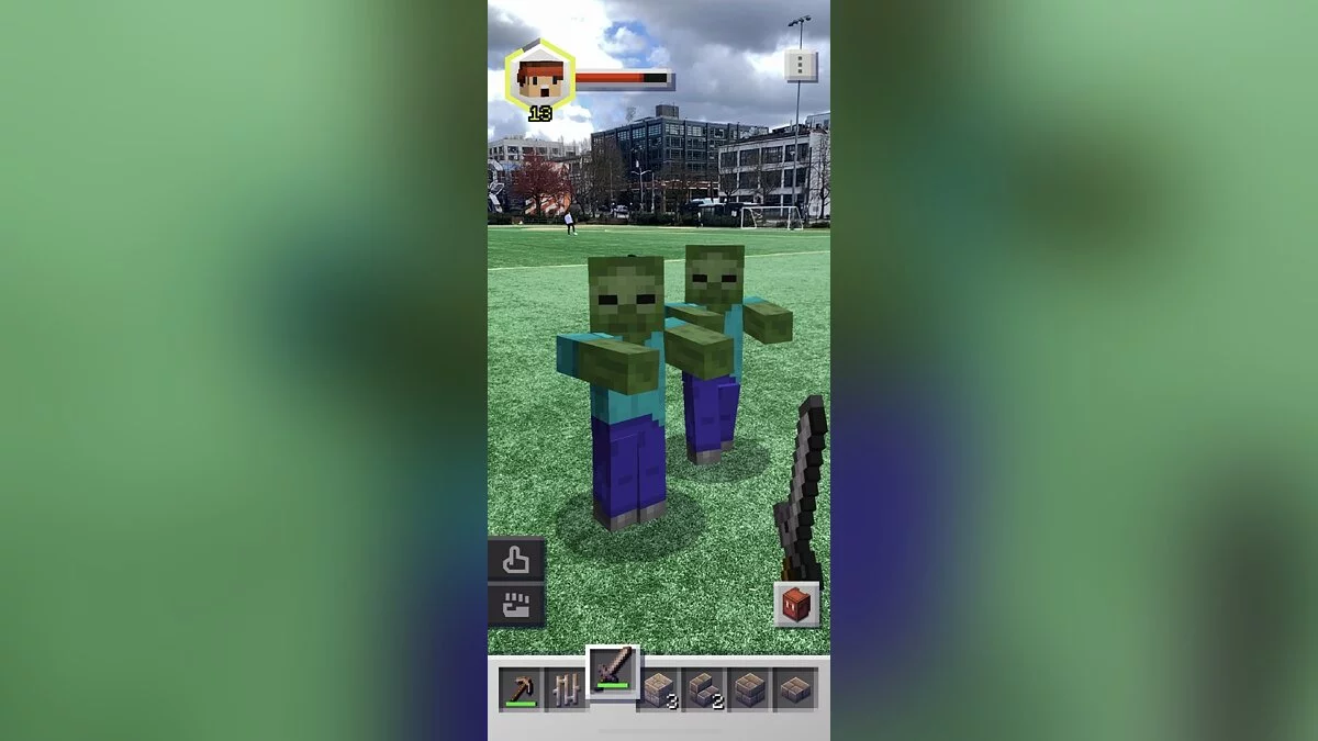 Скриншоты из Minecraft Earth / Картинка 8