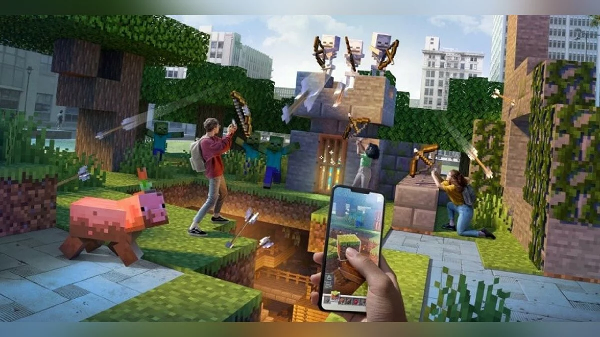 Арт из Minecraft Earth / Картинка 3