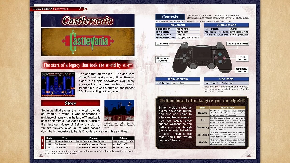 Скриншоты из Castlevania Anniversary Collection / Картинка 55