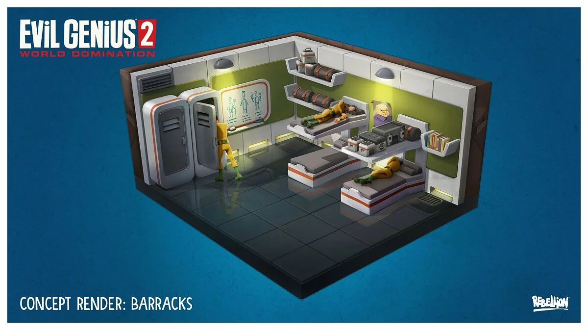 Арт из Evil Genius 2: World Domination / Картинка 1