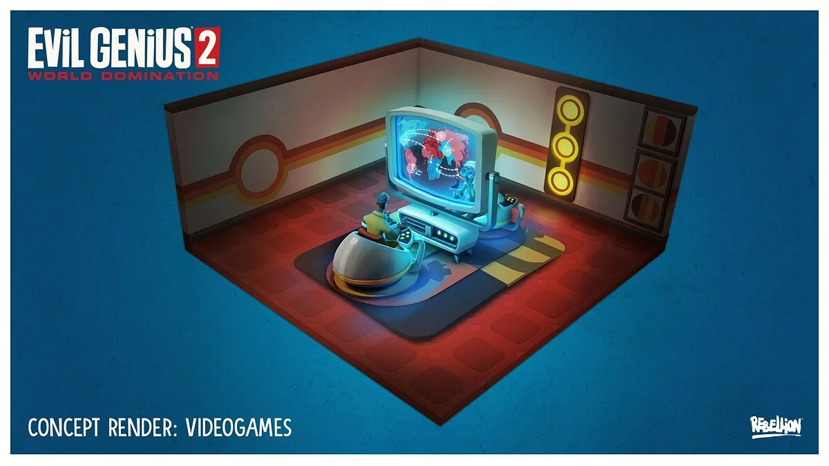 Арт из Evil Genius 2: World Domination / Картинка 4