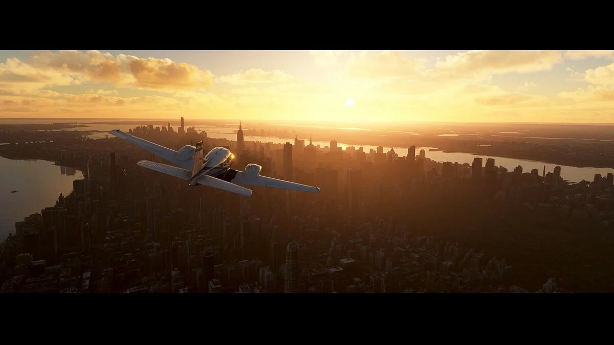 Скриншоты из Microsoft Flight Simulator (1986) / Картинка 22