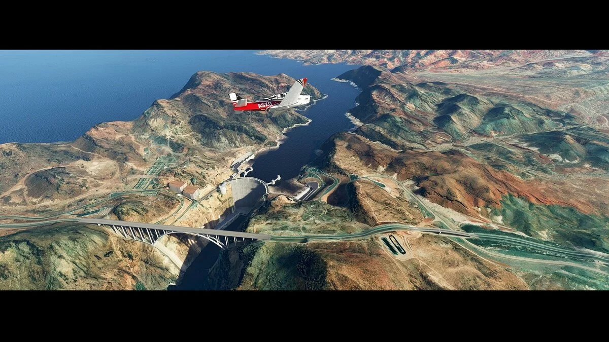 Скриншоты из Microsoft Flight Simulator (1986) / Картинка 24