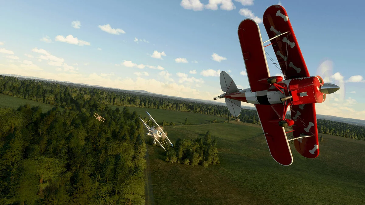 Скриншоты из Microsoft Flight Simulator (1986) / Картинка 43