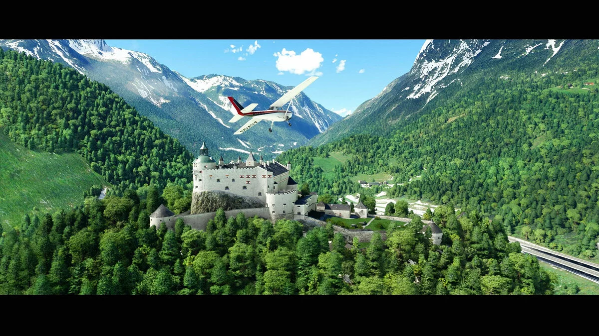 Скриншоты из Microsoft Flight Simulator (1986) / Картинка 68