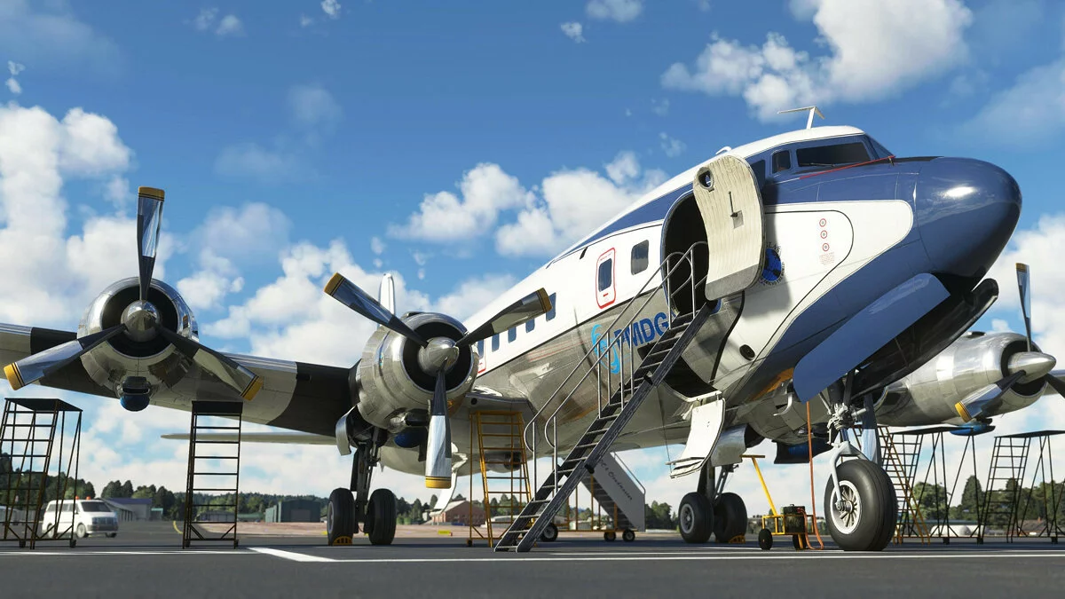 Скриншоты из Microsoft Flight Simulator (1986) / Картинка 76