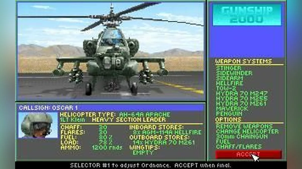 Скриншоты из Gunship 2000 / Картинка 12