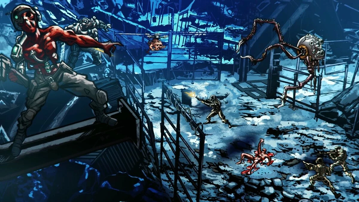Скриншоты из Contra: Rogue Corps / Картинка 15