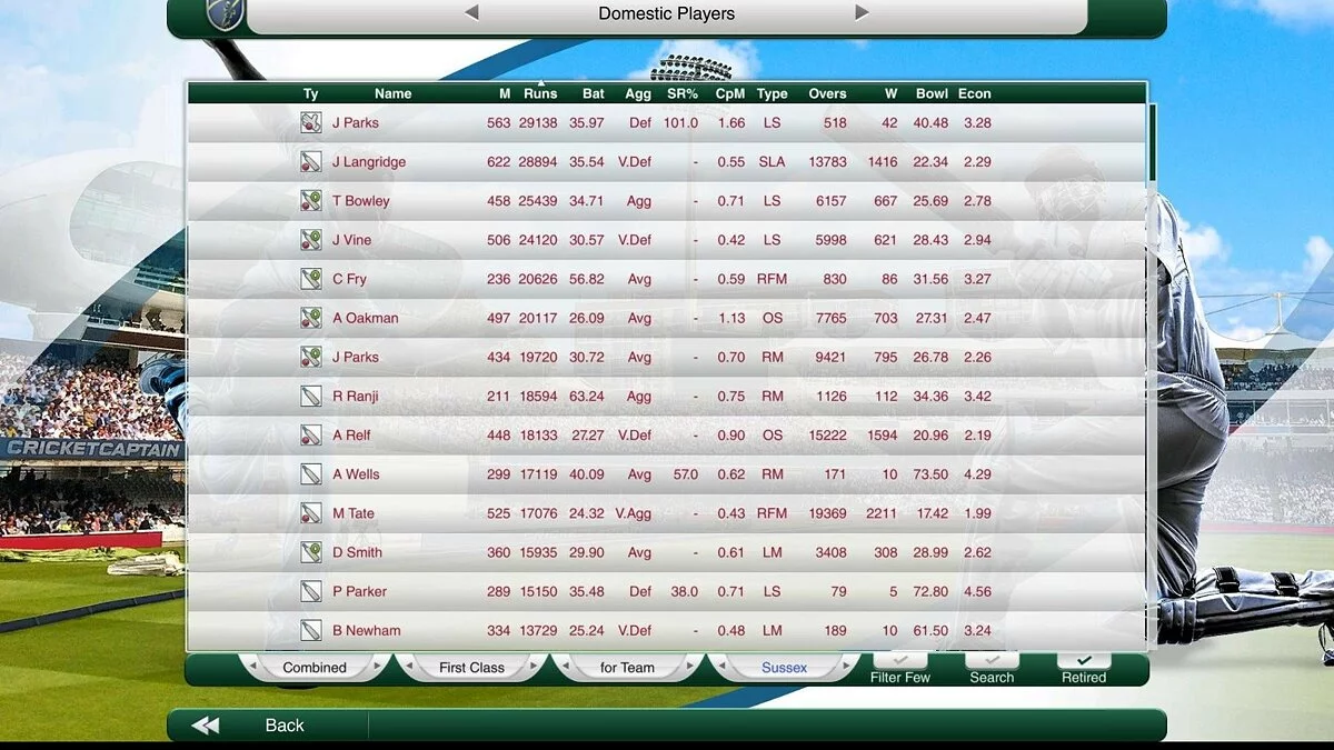 Скриншоты из Cricket Captain 2019 / Картинка 3