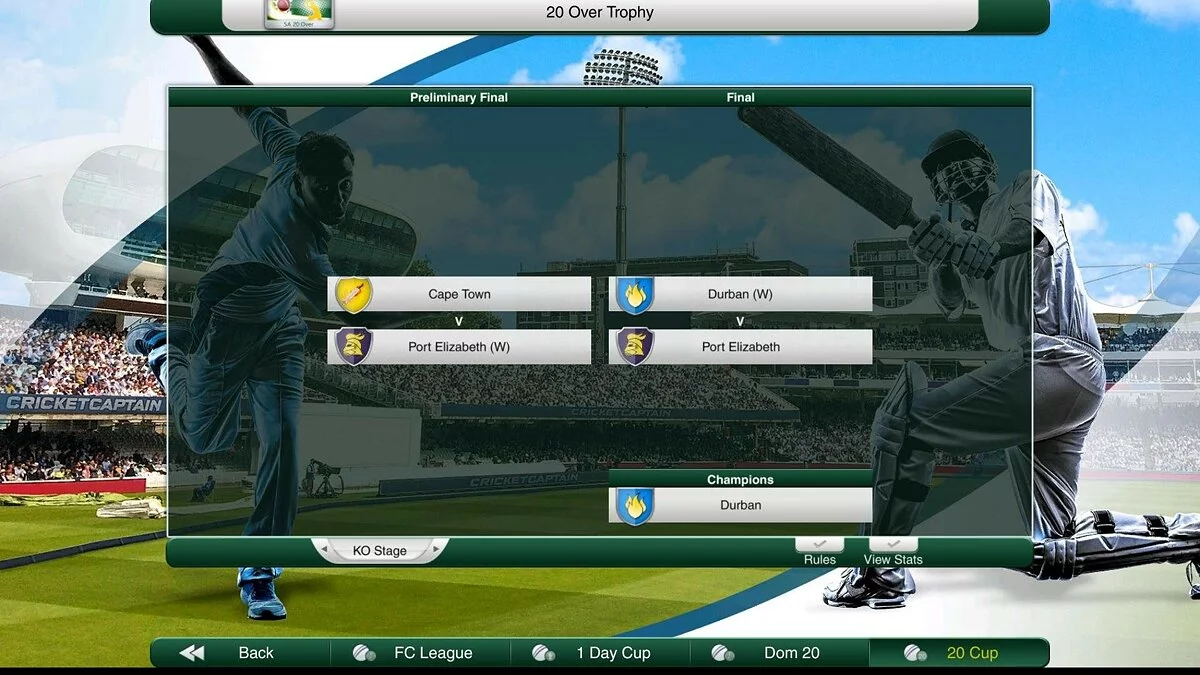 Скриншоты из Cricket Captain 2019 / Картинка 5