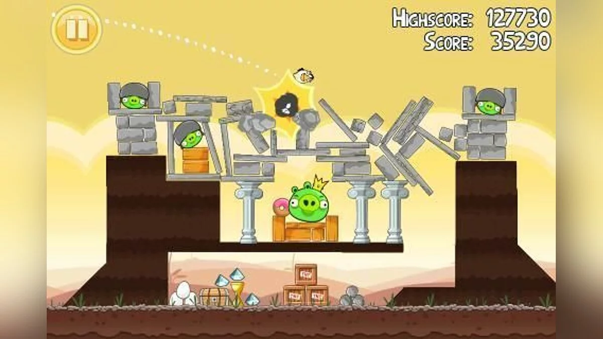 Скриншоты из Angry Birds / Картинка 1
