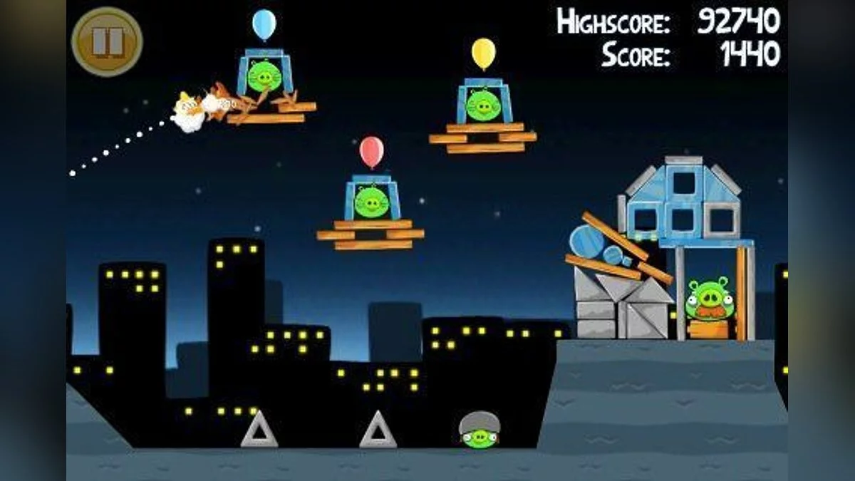 Скриншоты из Angry Birds / Картинка 5