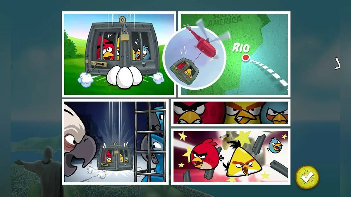 Скриншоты из Angry Birds Rio / Картинка 54