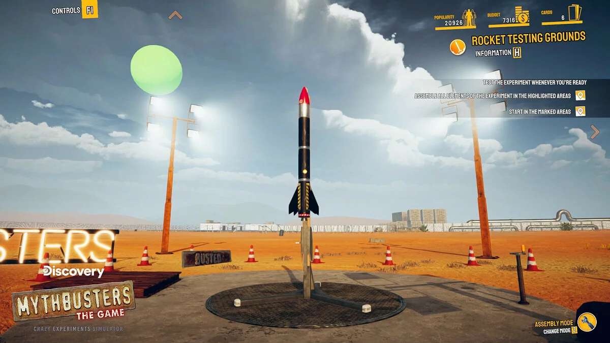 Скриншоты из MythBusters: The Game - Crazy Experiments Simulator / Картинка 12