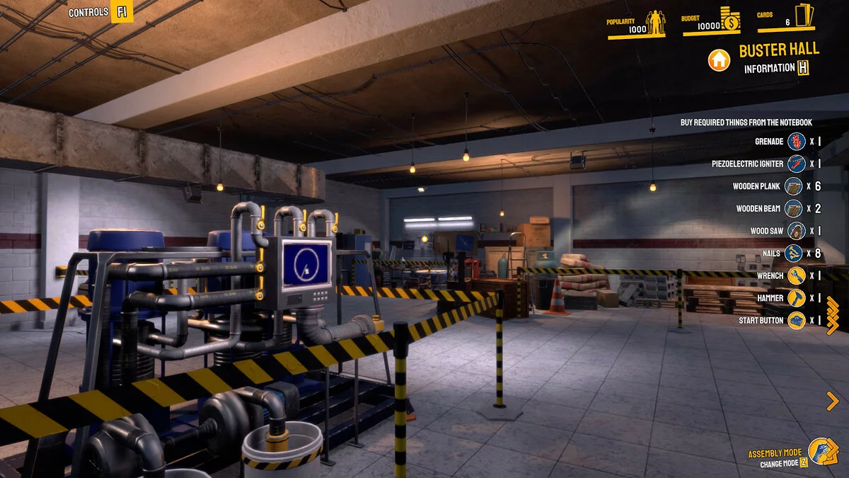 Скриншоты из MythBusters: The Game - Crazy Experiments Simulator / Картинка 15