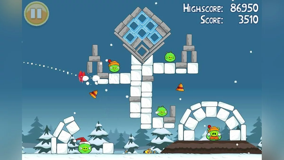 Скриншоты из Angry Birds Seasons / Картинка 64