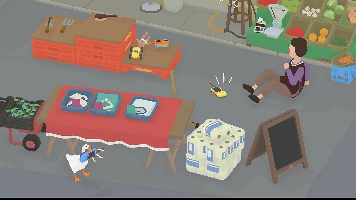 Скриншоты из Untitled Goose Game / Картинка 1