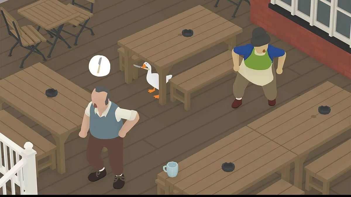 Скриншоты из Untitled Goose Game / Картинка 2