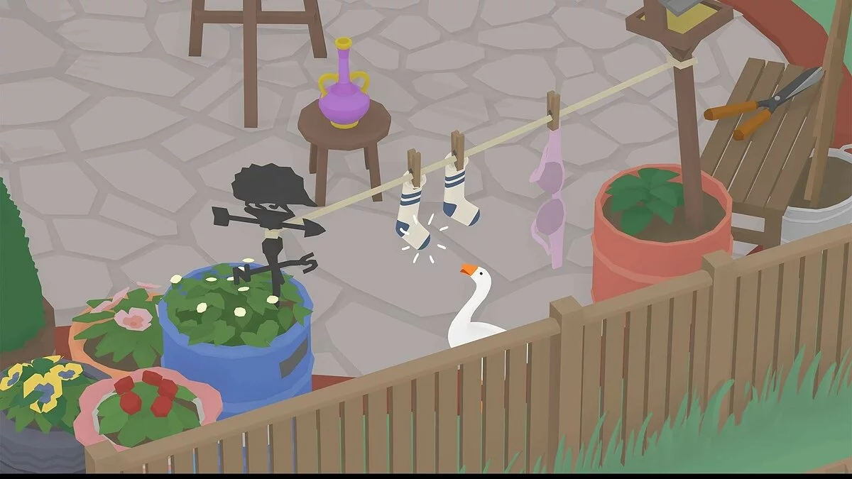 Скриншоты из Untitled Goose Game / Картинка 5