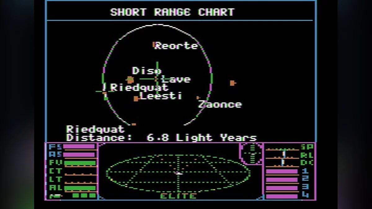 Скриншоты из Elite (1984) / Картинка 43