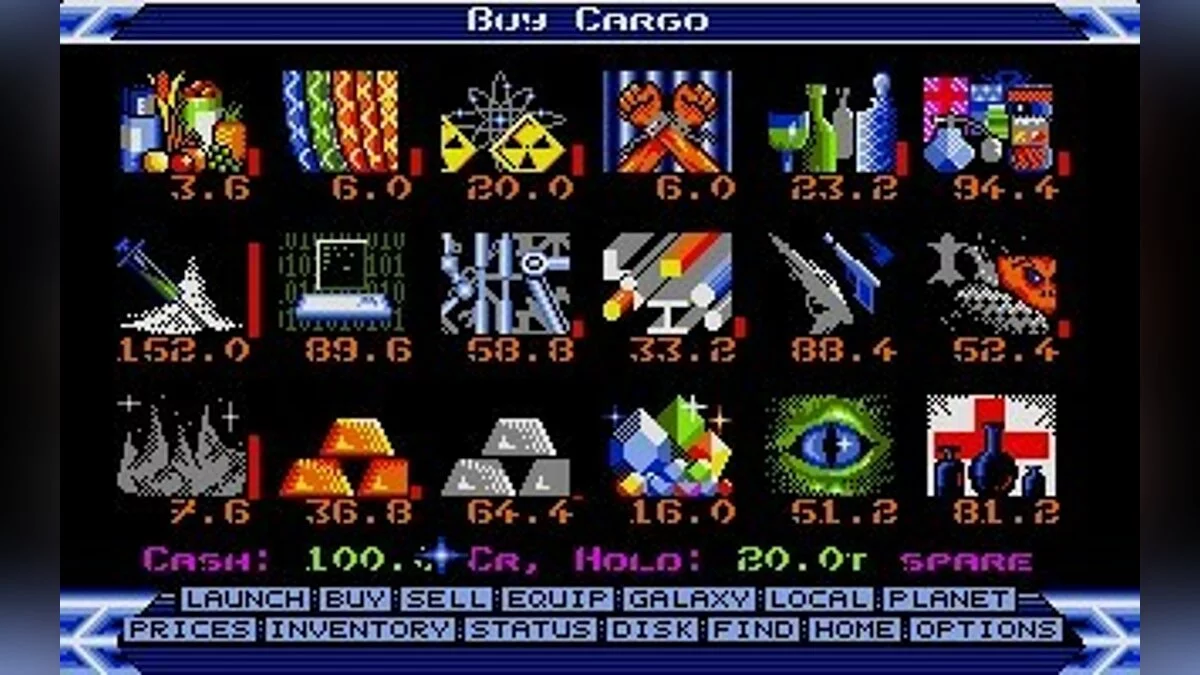 Скриншоты из Elite (1984) / Картинка 54