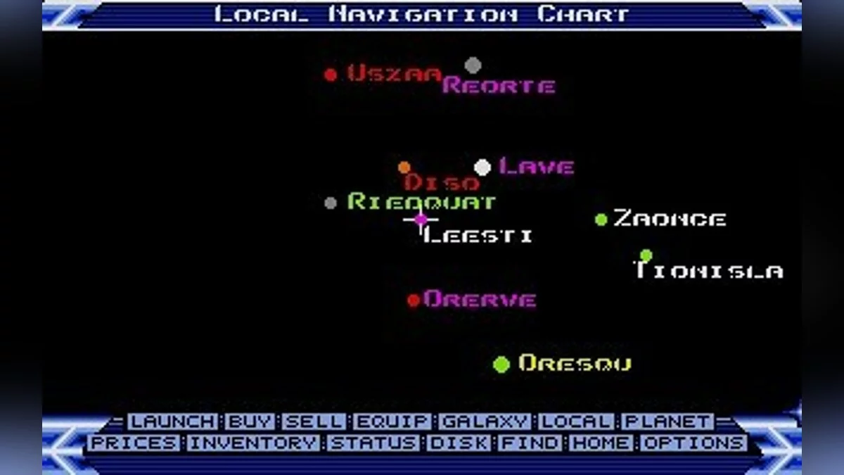 Скриншоты из Elite (1984) / Картинка 56