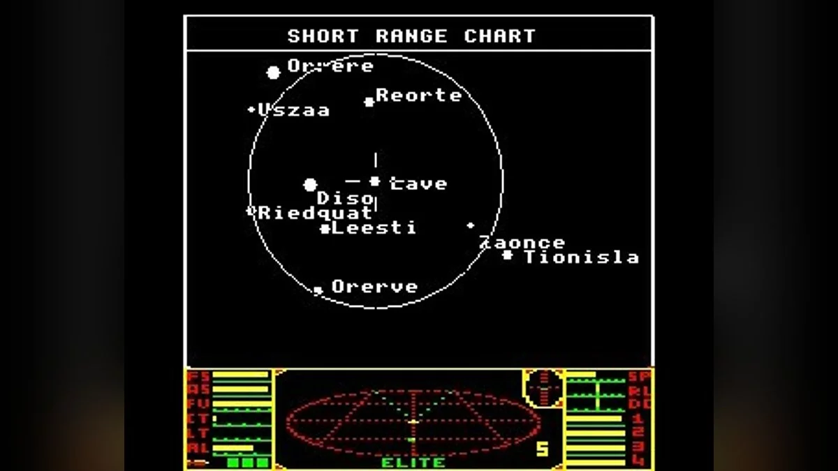 Скриншоты из Elite (1984) / Картинка 66